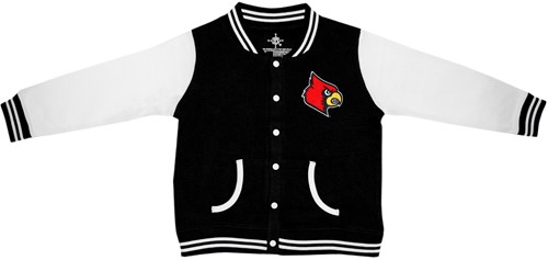 Louisville Cardinals Rain Jacket in Black