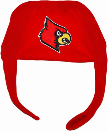 Creative Knitwear Louisville Cardinals Chin Strap Beanie
