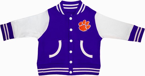 NCAA Clemson Tigers Baseball Jacket V2