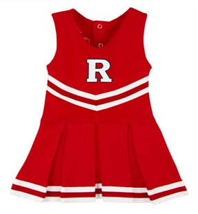 Authentic Rutgers Scarlet Knights Cheerleader Bodysuit Dress