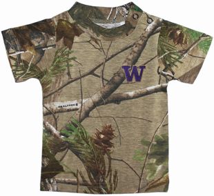 Washington Huskies Realtree Camo Short Sleeve T-Shirt