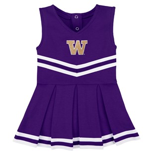 Authentic Washington Huskies Cheerleader Bodysuit Dress