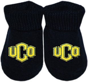 Central Oklahoma Bronchos Gift Box Baby Bootie