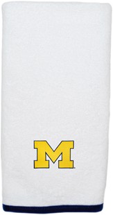Michigan Wolverines Outlined Block "M" Burp Pad