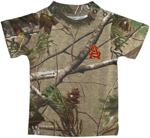 Arizona State Interlocking AS Realtree Camo Short Sleeve T-Shirt