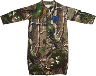 Navy Midshipmen Block N Realtree Camo Convertible (2 in 1), as gown & snaps into romper