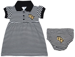 UCF Knights Striped Game Day Dress with Bloomer