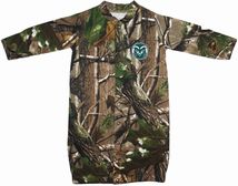 Colorado State Rams Realtree Camo "Convertible" Gown (Snaps into Romper)
