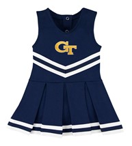 Georgia Tech Yellow Jackets Cheerleader Bodysuit Dress