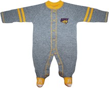 Northern Iowa Panthers Sports Shoe Footed Romper