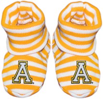 Appalachian State Mountaineers Striped Booties