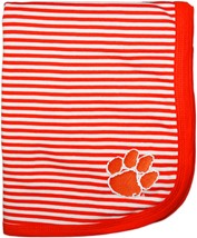 Clemson Tigers Striped Blanket