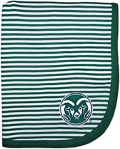 Colorado State Rams Striped Blanket