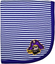 East Carolina Pirates Striped Blanket
