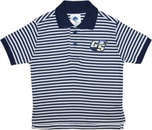 Georgia Southern Eagles Striped Polo Shirt