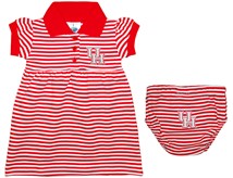 Houston Cougars Striped Game Day Dress