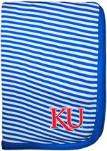 Kansas Jayhawks KU Striped Blanket