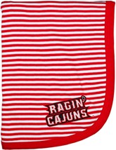Louisiana-Lafayette Ragin Cajuns Striped Blanket