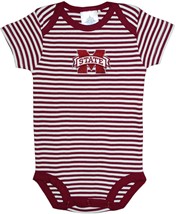 Mississippi State Bulldogs Infant Striped Bodysuit