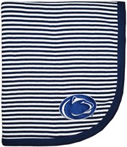 Penn State Nittany Lions Striped Blanket