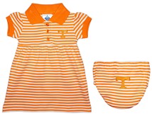 Tennessee Volunteers Striped Game Day Dress