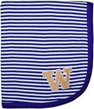 Washington Huskies Striped Blanket